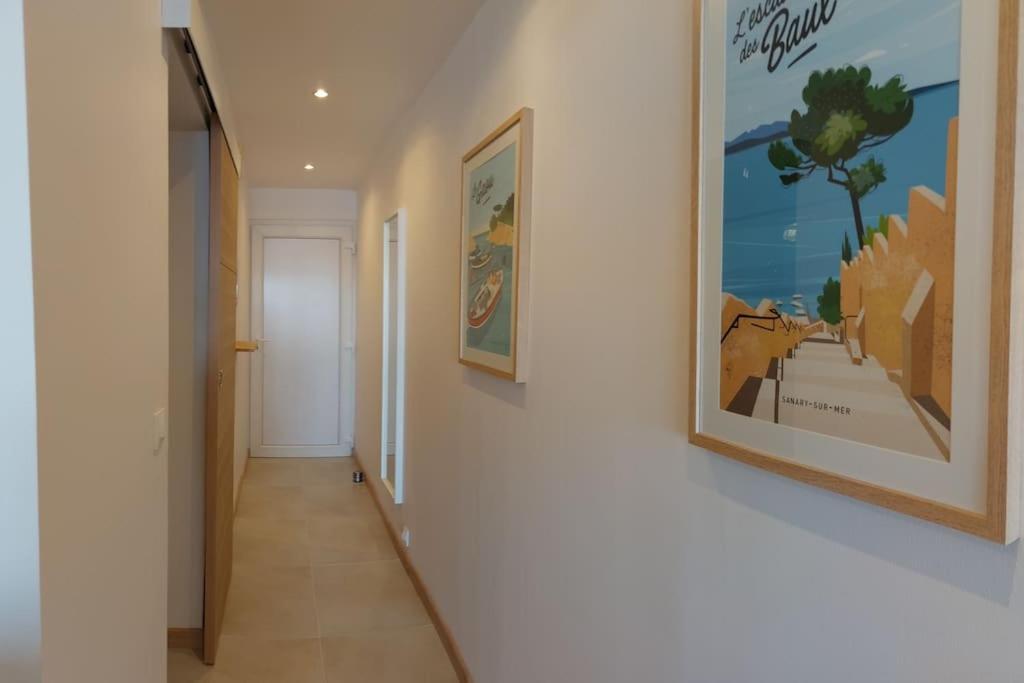 Front De Mer - Emplacement Prise Au Calme - T2 Moderne Et Entierement Climatise - Tout A Pieds Sanary-sur-Mer Ngoại thất bức ảnh